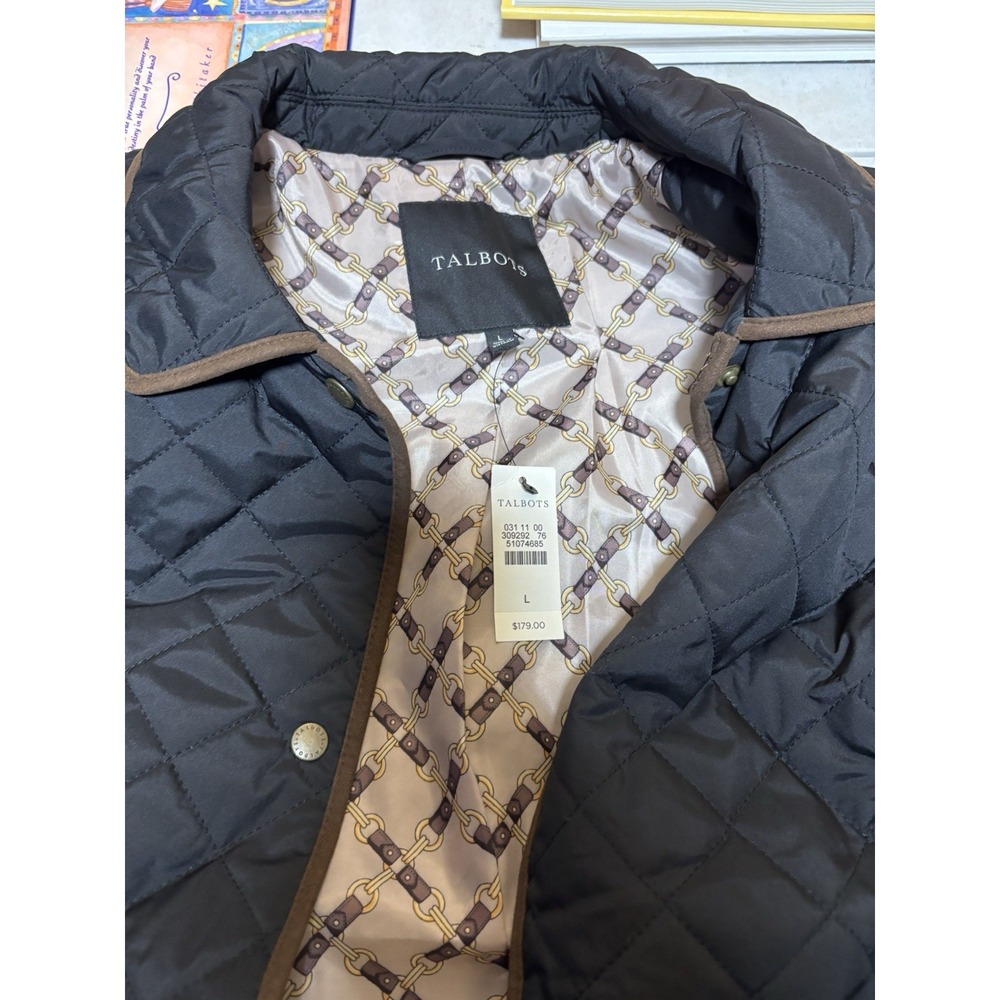 New with tag Talbots Quilted Jacket/Coat size L‎ - Picture 2 of 7